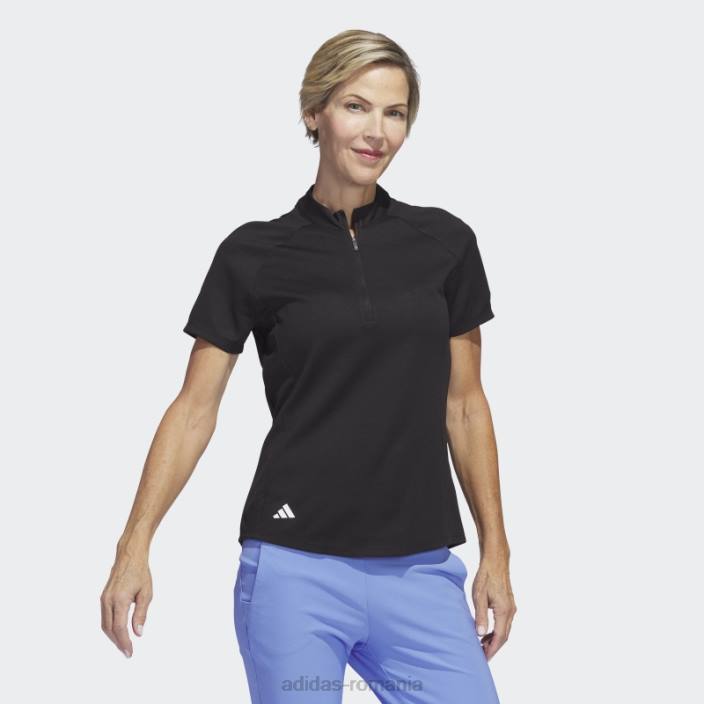 Adidas polo de golf texturat negru adidas femei negru 2JBN22848