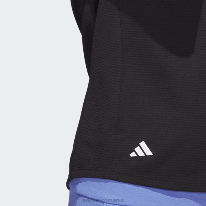 Adidas polo de golf texturat negru adidas femei negru 2JBN22848
