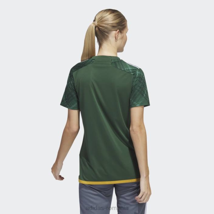 Adidas portland timbers 23/24 tricou acasă tech forest femei tech forest/alb 2JBN22952