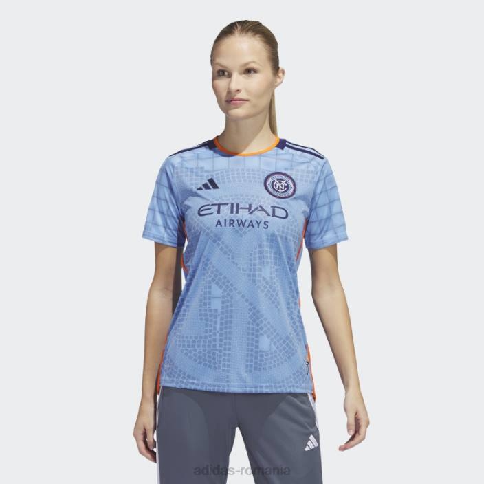 Adidas tricou home adidas, albastru deschis, new york city fc 23/24 bahia femei bahia albastru deschis 2JBN22953