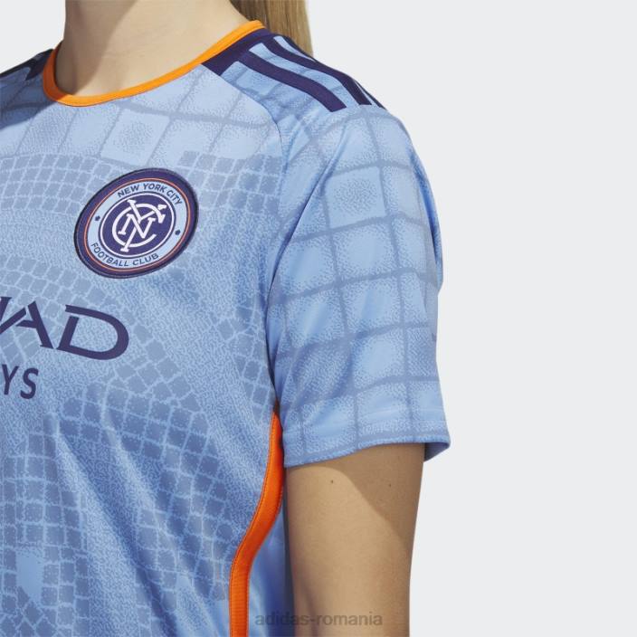Adidas tricou home adidas, albastru deschis, new york city fc 23/24 bahia femei bahia albastru deschis 2JBN22953