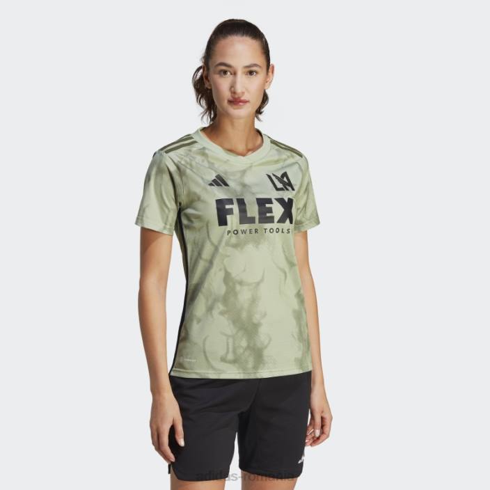 Adidas tricou lime los angeles fc 23/24 deplasare adidas femei verde tei/cort 2JBN22851