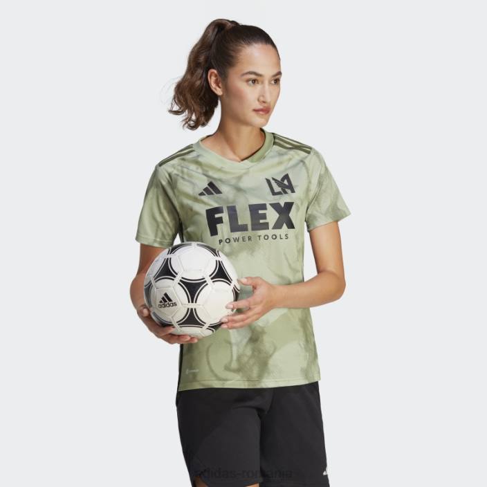 Adidas tricou lime los angeles fc 23/24 deplasare adidas femei verde tei/cort 2JBN22851