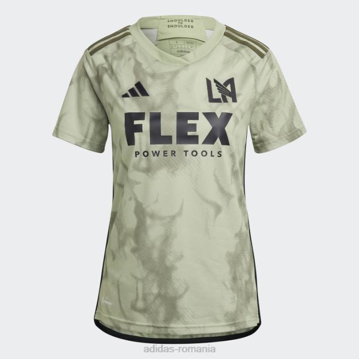 Adidas tricou lime los angeles fc 23/24 deplasare adidas femei verde tei/cort 2JBN22851