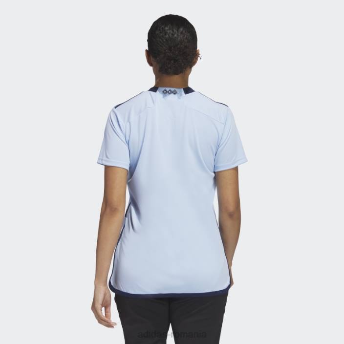 Adidas tricou sporting Kansas City 23/24 acasă, albastru strălucitor femei albastru strălucitor/indigo noapte 2JBN22904