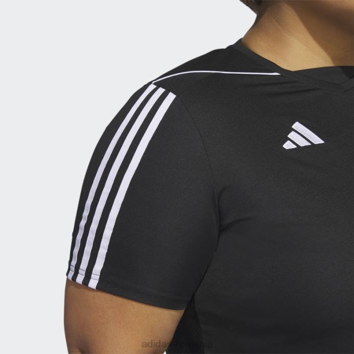 Adidas tricoul de liga tiro 23 negru elegant femei alb negru 2JBN22687
