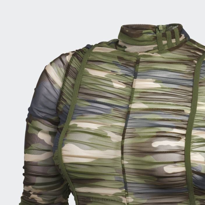 Adidas aop camo costum cu rulete (mărime plus) femei aop camo 2JBN23255