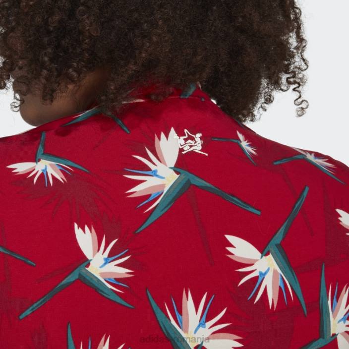 Adidas body roșu thebe magugu (plus mărime) adidas femei roșu/multicolor 2JBN23241