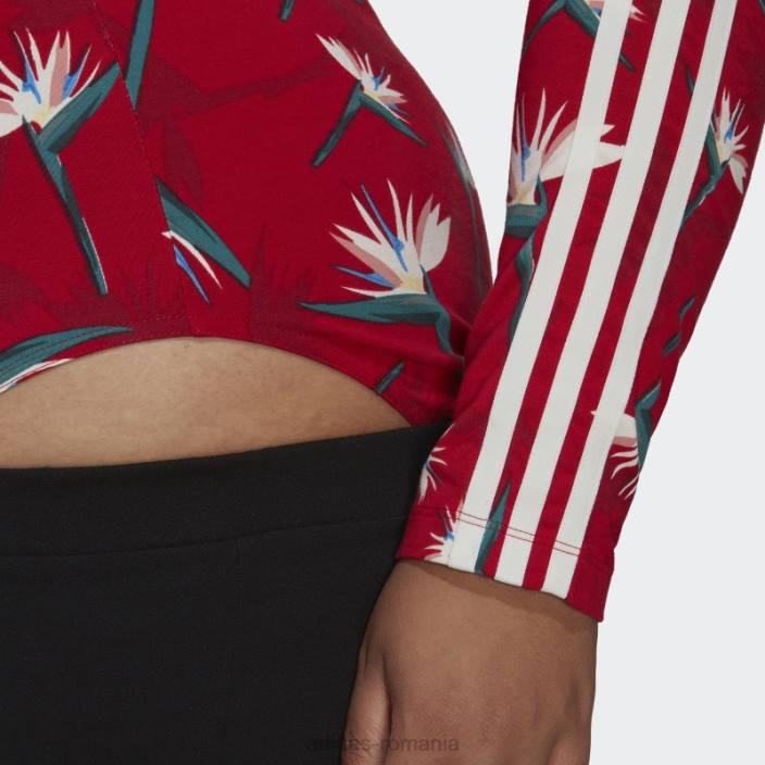 Adidas body roșu thebe magugu (plus mărime) adidas femei roșu/multicolor 2JBN23241