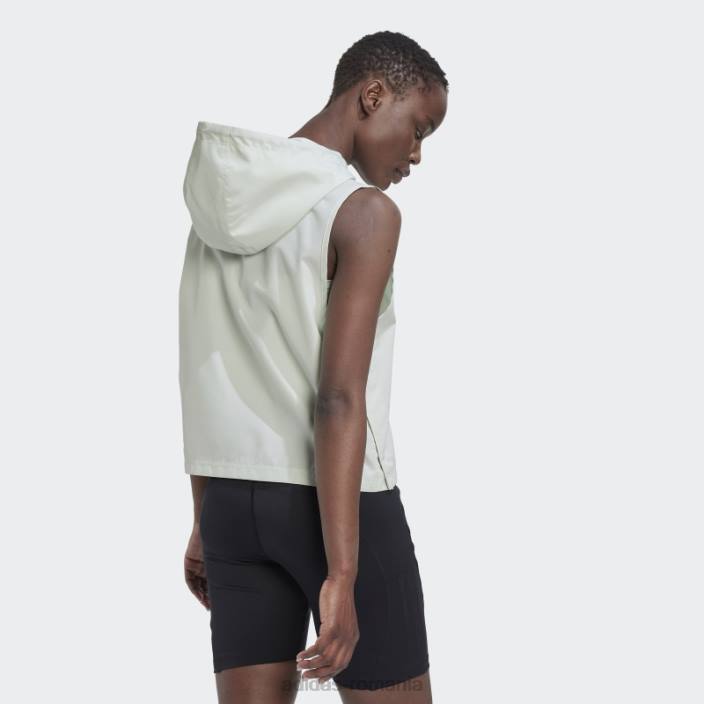 Adidas Parley alergă pentru oceane cu glugă verde femei verde 2JBN23192