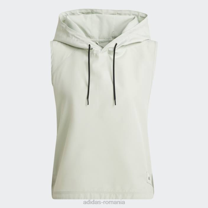 Adidas Parley alergă pentru oceane cu glugă verde femei verde 2JBN23192
