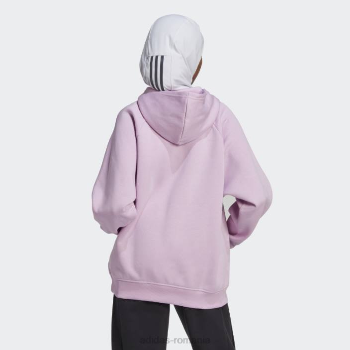Adidas all szn fleece boyfriend hanora liliac adidas femei liliac 2JBN23208