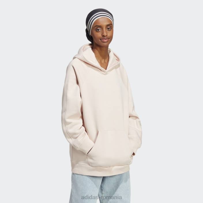Adidas all szn fleece boyfriend hanorac quartz femei cuarţ 2JBN23197
