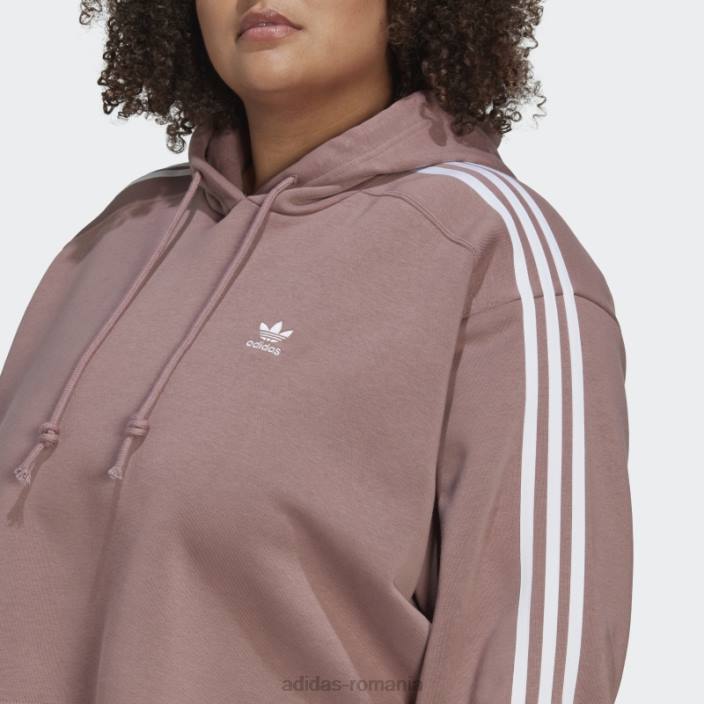 Adidas hanorac adicolor classics (plus size) violet femei Violet 2JBN23167