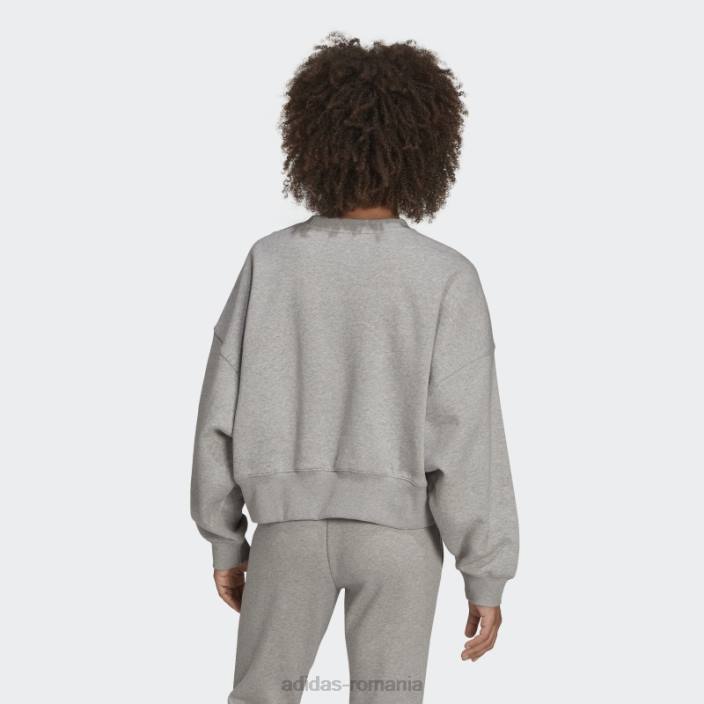Adidas hanorac adicolor essentials fleece gri mediu adidas femei gri mediu 2JBN23160