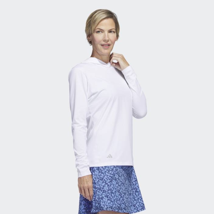 Adidas hanorac alb de golf adidas femei alb 2JBN23199