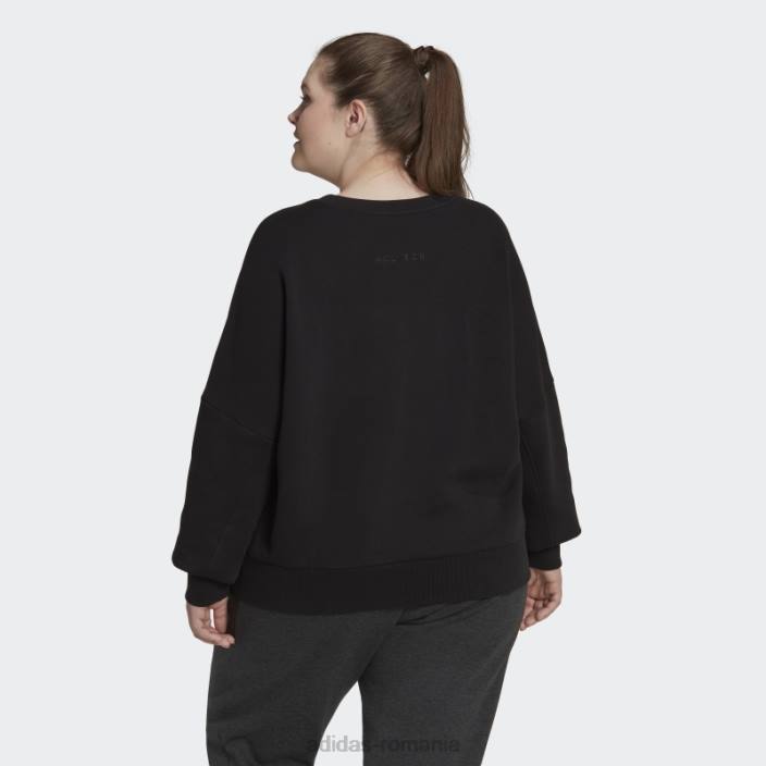 Adidas hanorac all szn fleece (plus size) negru femei negru 2JBN23209