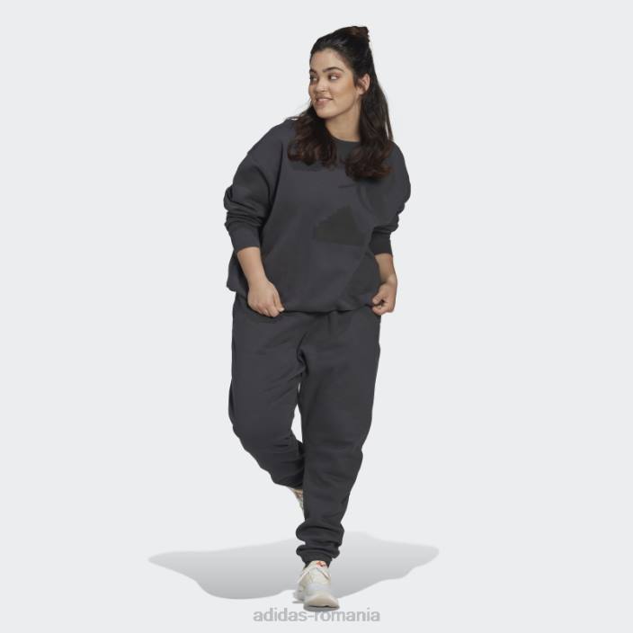 Adidas hanorac carbon (plus marime) femei carbon 2JBN23099
