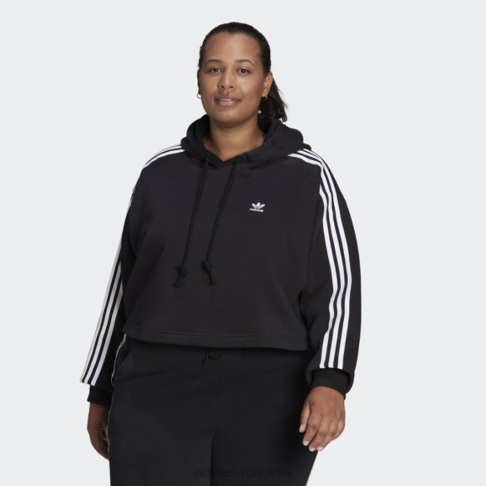 Adidas hanorac negru adicolor clasics (plus size) adidas femei negru 2JBN23151