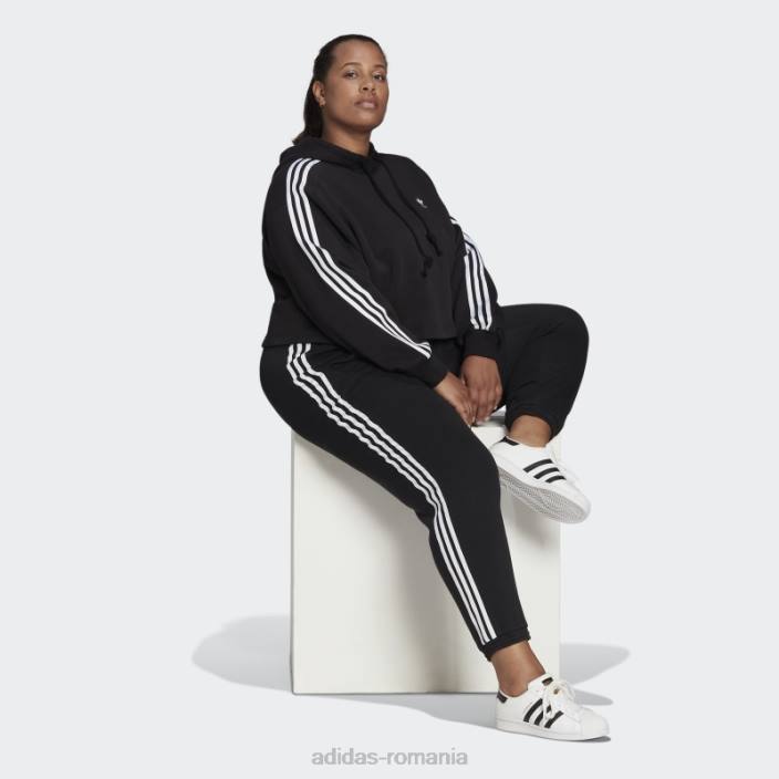 Adidas hanorac negru adicolor clasics (plus size) adidas femei negru 2JBN23151