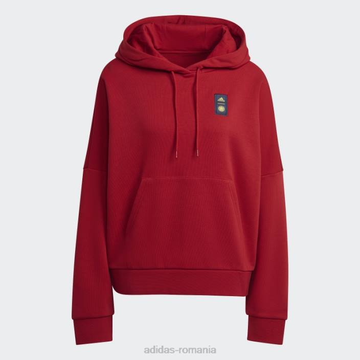 Adidas hanorac roșu colombia femei roșu 2JBN23062