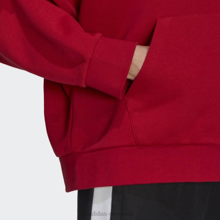 Adidas hanorac roșu colombia femei roșu 2JBN23062