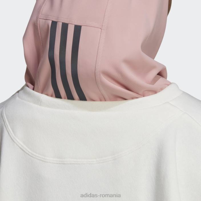 Adidas hanorac studio lounge fleece nevopsit femei nevopsit 2JBN23047