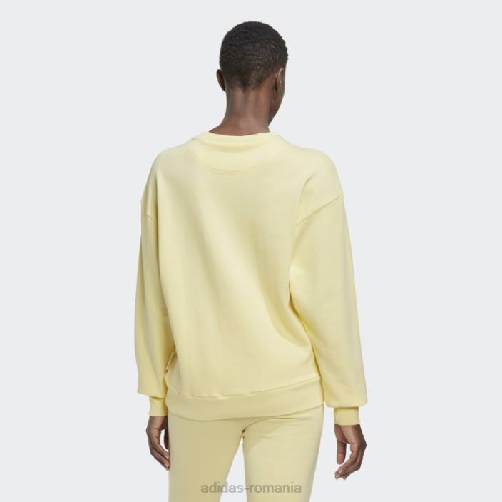 Adidas studio lounge hanorac largi galben adidas femei galben 2JBN23052