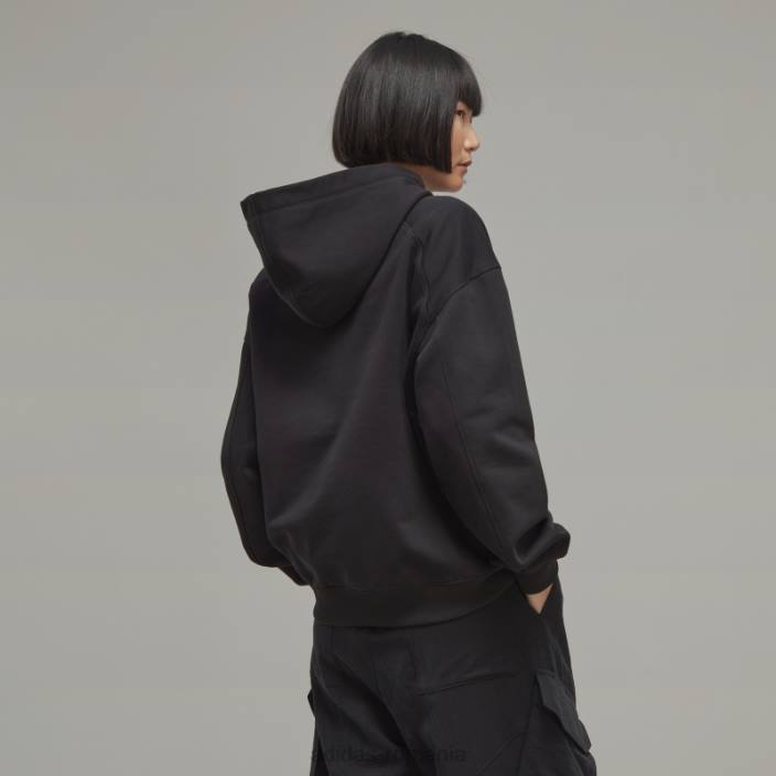 Adidas y-3 hanorac boxy din bumbac organic fierbinte femei2JBN10466