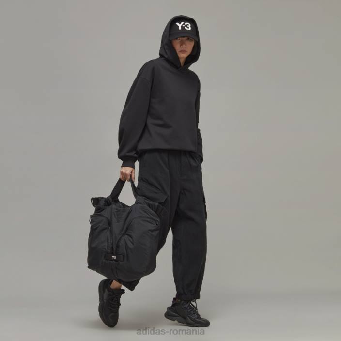 Adidas y-3 hanorac boxy din bumbac organic fierbinte femei2JBN10466