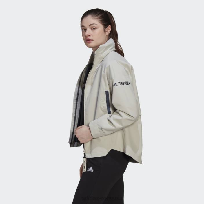Adidas aluminiu terrex ct myshelter rain.rdy jacheta femei aluminiu 2JBN24047