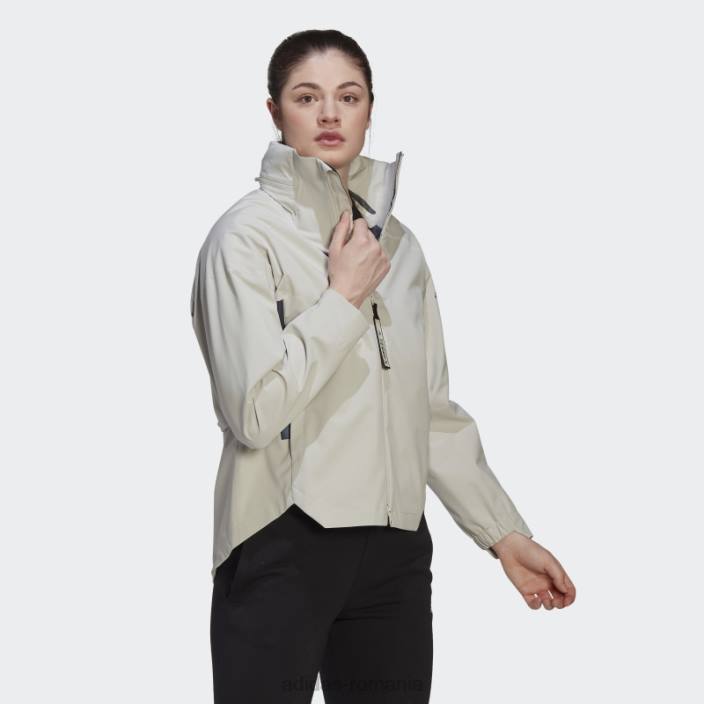 Adidas aluminiu terrex ct myshelter rain.rdy jacheta femei aluminiu 2JBN24047
