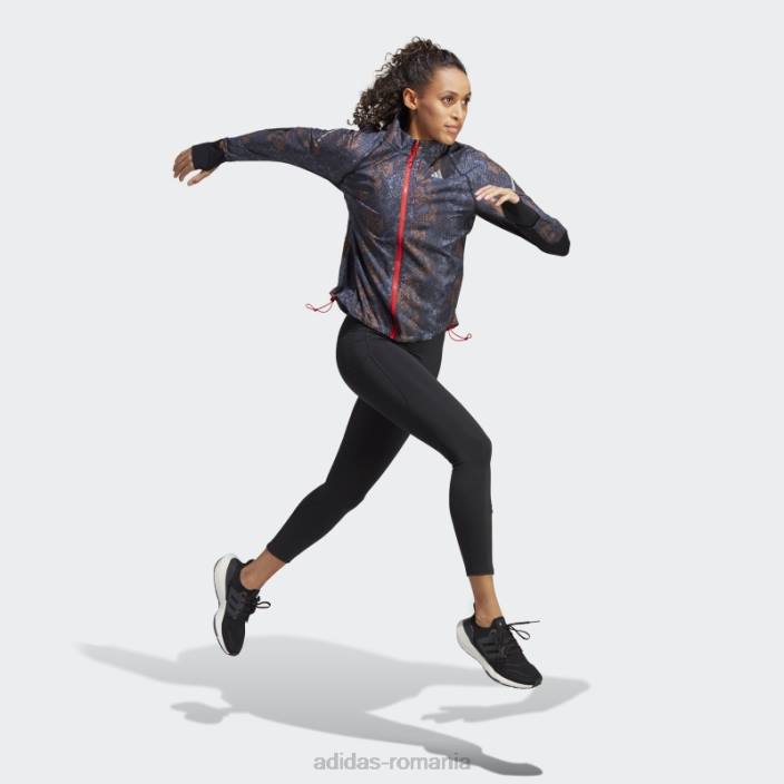 Adidas cerneală jachetă cu iterație rapidă femei cerneala neagra 2JBN24081