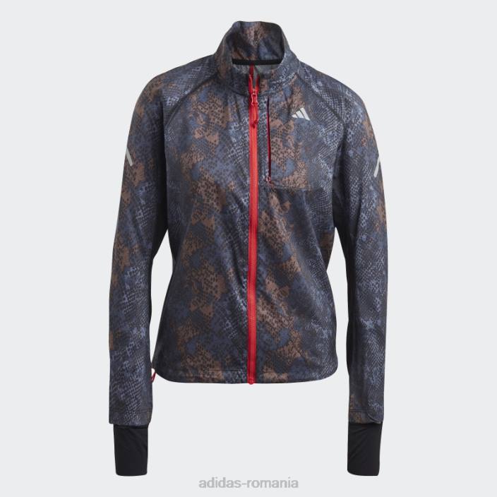 Adidas cerneală jachetă cu iterație rapidă femei cerneala neagra 2JBN24081