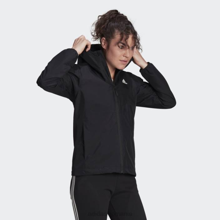 Adidas essentials rain.rdy jacheta neagra adidas femei negru 2JBN24060
