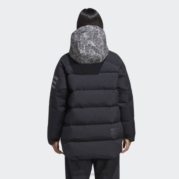 Adidas geaca neagra terrex x si wander xploric femei negru 2JBN24094
