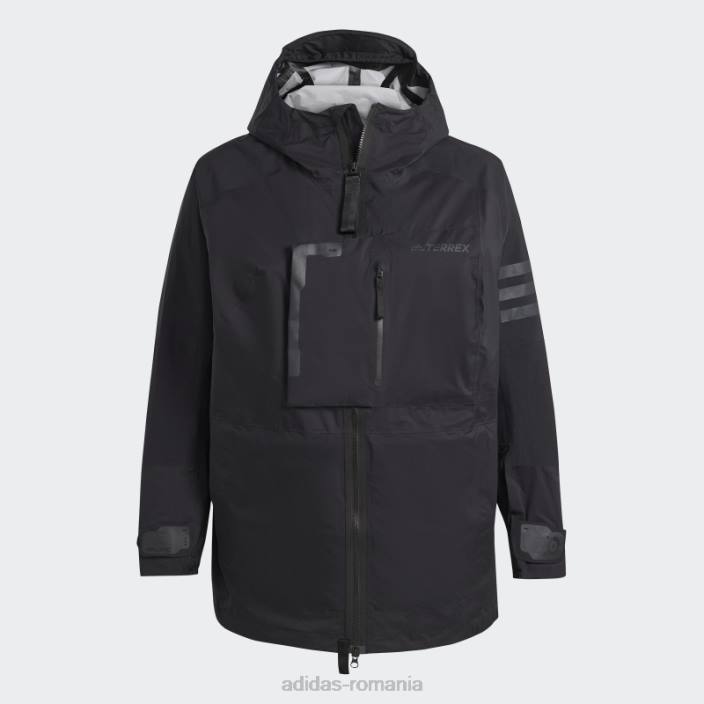 Adidas geaca neagra terrex xploric rain.rdy hiking (plus size) adidas femei negru 2JBN23331