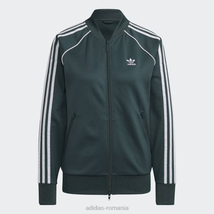 Adidas jachetă de sport primeblue sst verde mineral femei verde mineral 2JBN22559