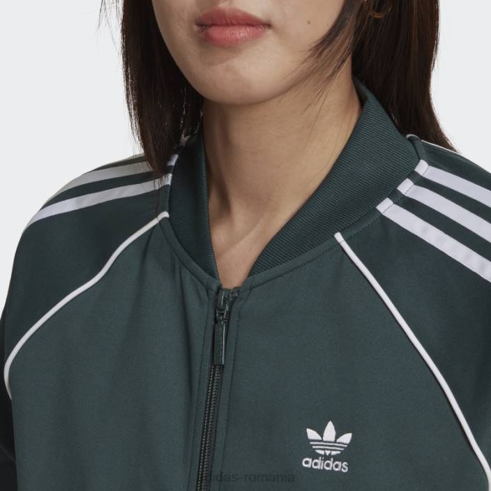 Adidas jachetă de sport primeblue sst verde mineral femei verde mineral 2JBN22559