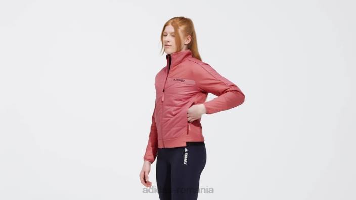 Adidas jachetă izolată sintetică multi roșu terrex femei roșu 2JBN24059