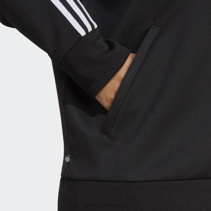 Adidas jachetă neagră adicolor classics sst (mărime plus) femei negru 2JBN22691