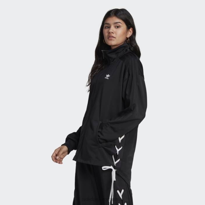 Adidas jachetă neagră cu dantelă întotdeauna originală femei negru 2JBN22448