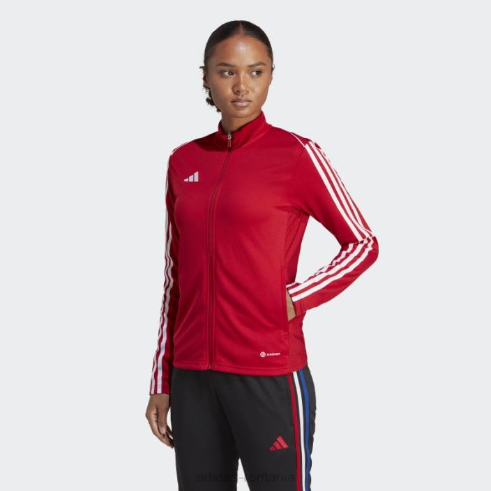Adidas jacheta de antrenament league tiro 23 rosie fierbinte femei roșu 2JBN22661