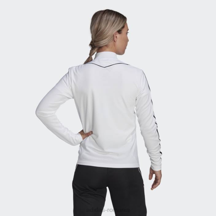 Adidas jacheta de antrenament tiro 23 league alb femei alb 2JBN22651