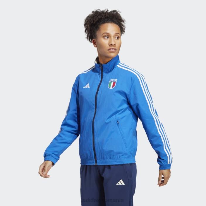 Adidas jacheta italia imn albastru adidas femei albastru 2JBN24102