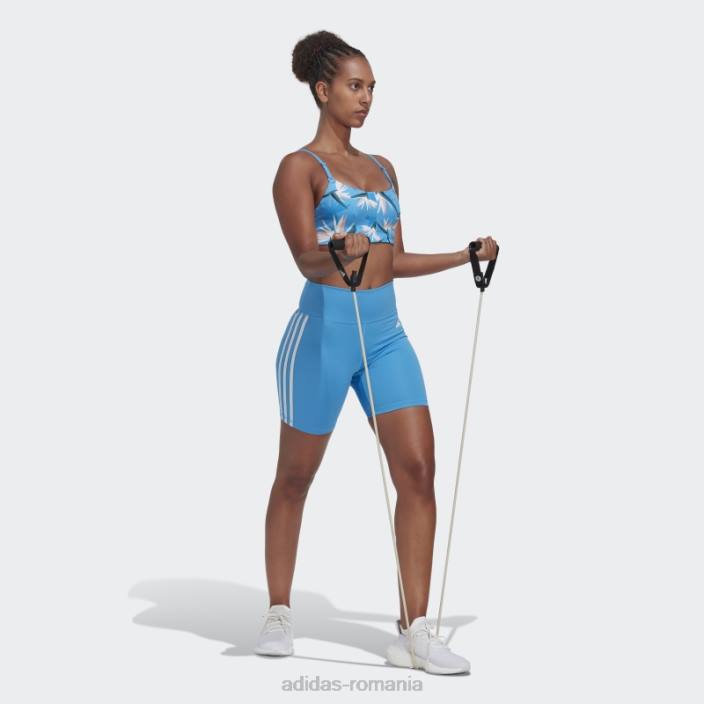 Adidas blue thebe magugu studio light-support sutien femei albastru 2JBN23711