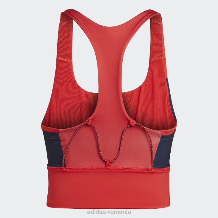 Adidas sutien de buzunar marimekko cu suport mediu adidas bleumarin femei marina 2JBN23754