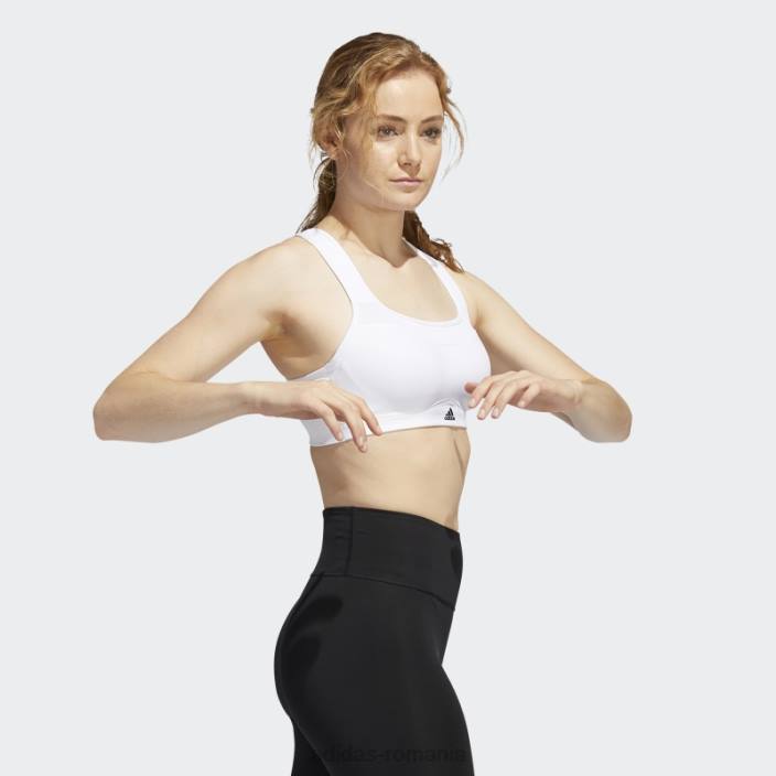 Adidas sutien de înaltă susținere adidas tlrd impact training femei alb negru 2JBN23757