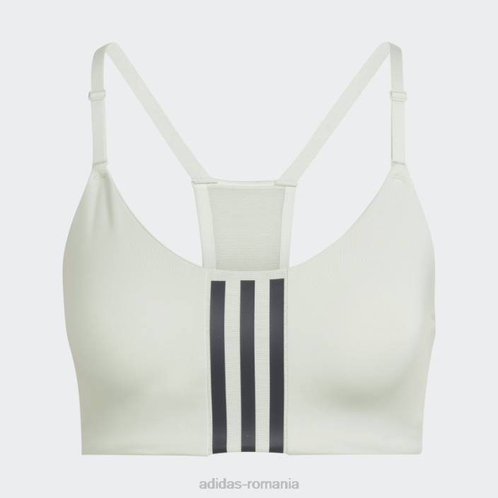 Adidas sutien de sustinere usoara de antrenament aeroimpact verde femei verde/carbon 2JBN23809