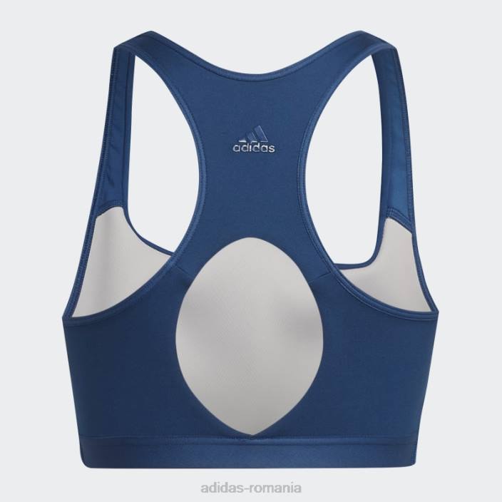 Adidas sutien de vânt yoga cu susținere medie marine coreflow studio femei marin 2JBN23728